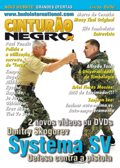 revista cinturao negro Artes Marciais, Combate e Defesa Pessoal